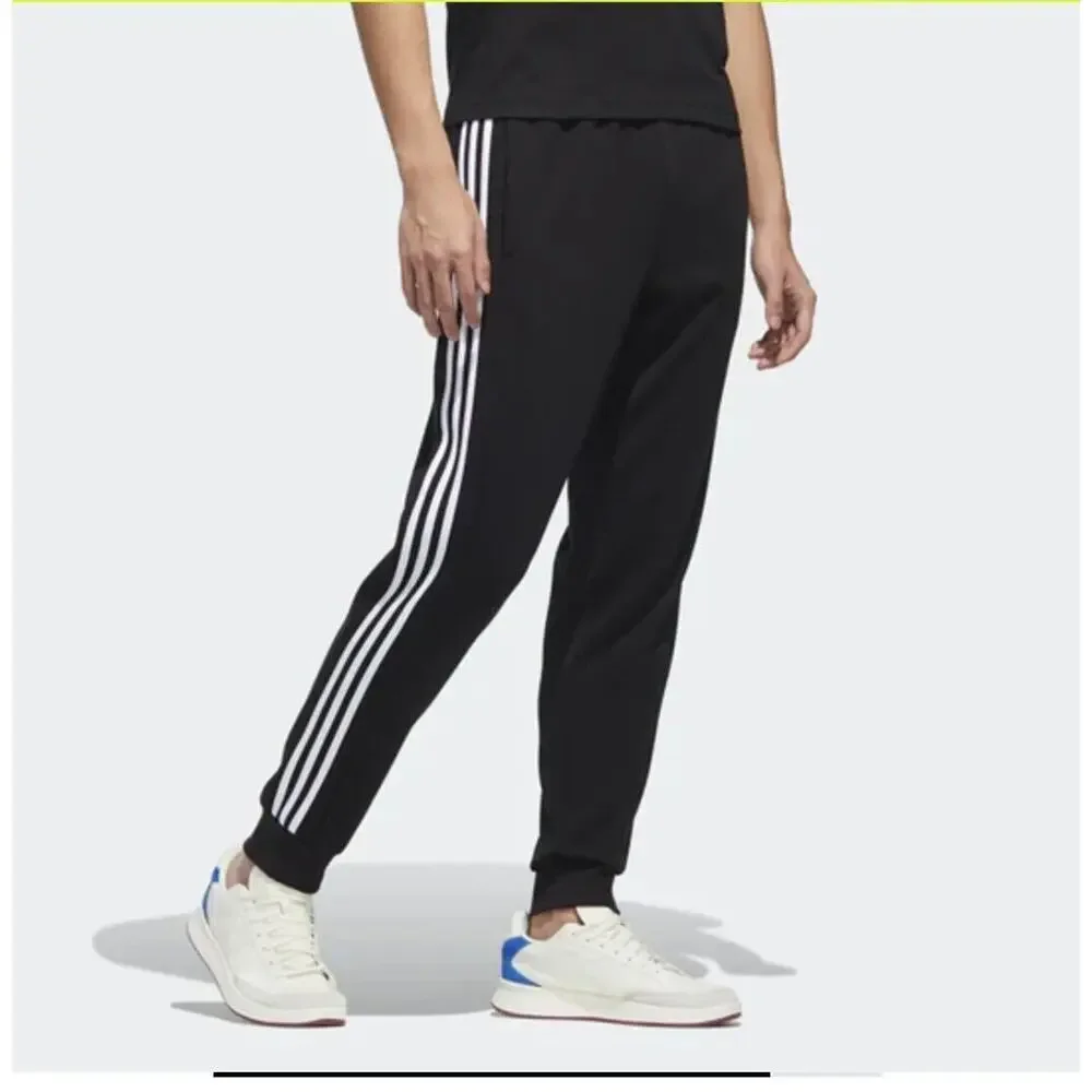 adidas Warm Windproof Loose Casual Sports Trousers Men's Black GD5473 Pants‎